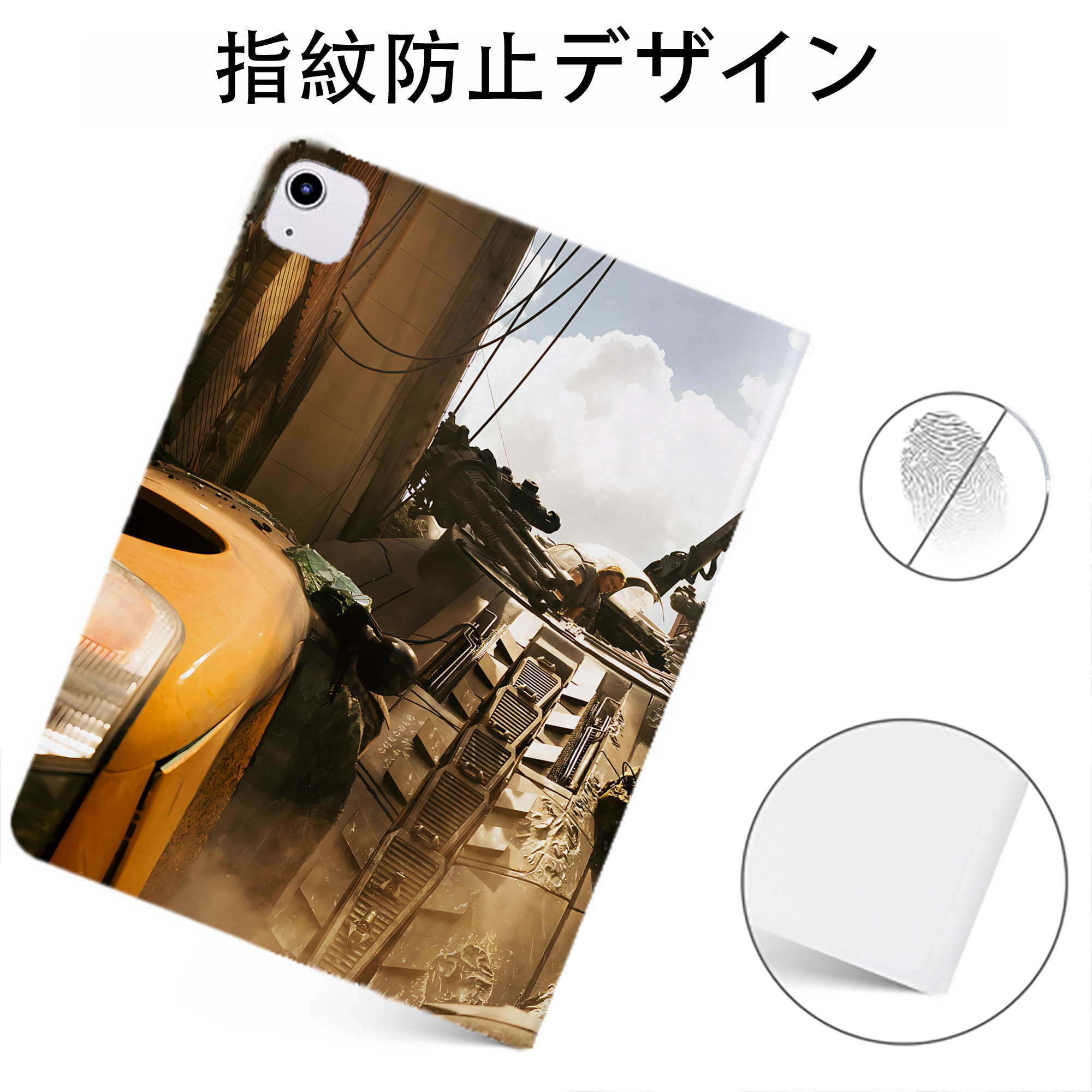 （画像用） Transformers トランスフォーマー IPadケース ペンホルダー付き ブックスタイルデザイン